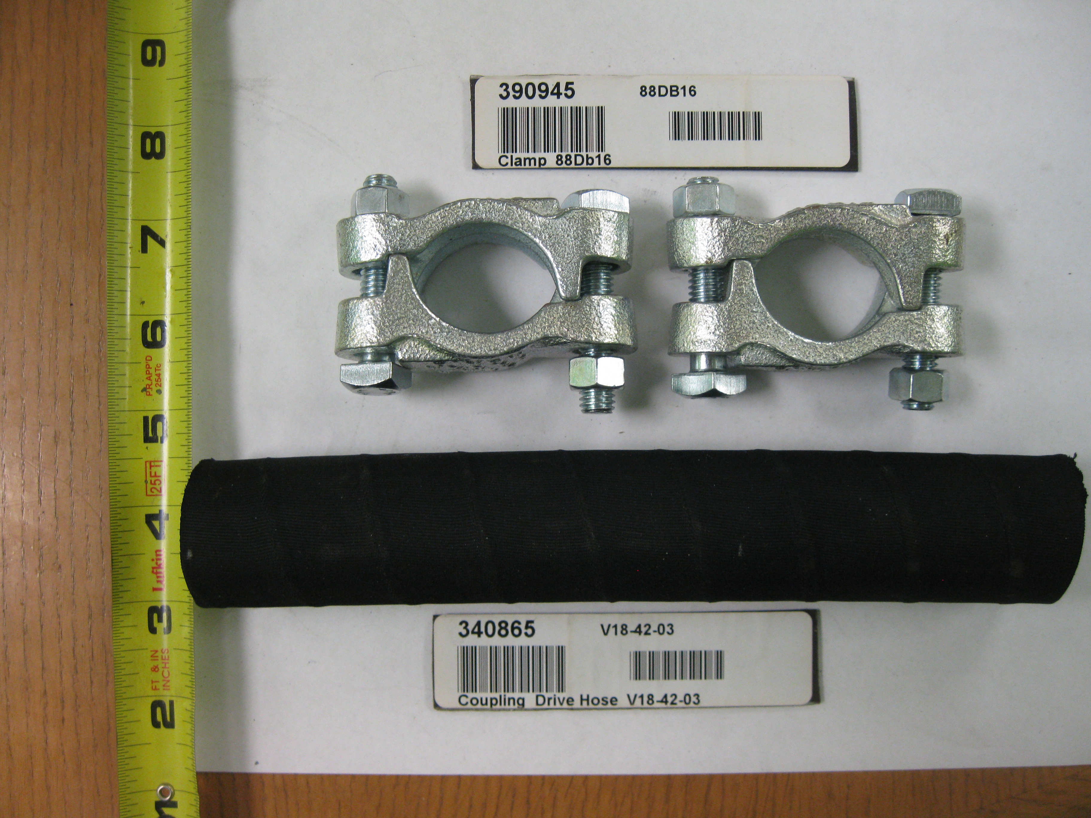 COUPLING  DRIVE HOSE  V18-42-03